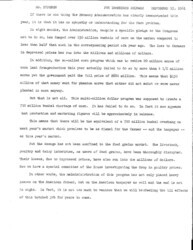 ["The official statement and press conference covers topics including farm policy, the federal budget, inflation, postal rates, and NASA's goal of landing a man on the moon"]