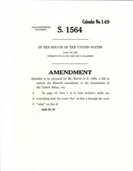 ["Minor Language, Grammar Edit To S. 1564"]