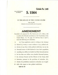 ["Additional Amendment To S. 1564 Adding Subsection (c) Between Lines 2 And 3 On Page 18."]