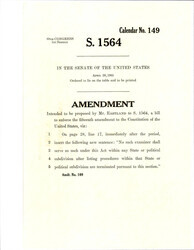 ["Additional Amendment To S.1564 Proposed By Mr. Eastland To Change The Language Of Line Line On Page 28."]