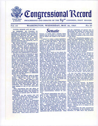 ["May 26, 1965, Floor Proceedings And Debate Regarding S. 1564"]