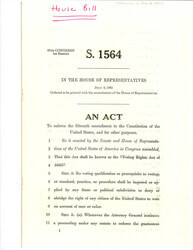 ["Lightly Annotated Copy Of S. 1564 With House Revisions"]