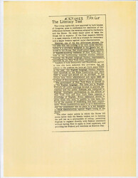 ["Article Published By The Ny Times Regarding \"the Voting Rights Bill\""]