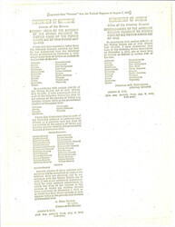 ["Statements From The Department Of Justice And Department Of Commerce Regarding States And Counties That Still Had Literacy Tests And Devices That Restricted Voting On November 1, 1964."]
