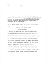 ["Possible Amendment To The Civil Rights Act Of 1966 Adding \"title Vi- Abuse Of Civil Rights: Actions For Damages\" And Section 601. There Are Also Suggestions On Language At The Bottom Of The Document."]