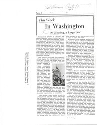 ["The Article Emphasizes The Importance Of Everett Dirksen's Support Of Title Iv, The Housing Section, To Its Approval, Noting That He May Have Some Reservations For Its Present State."]