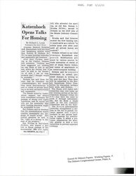 ["Katzenbach Talks About Meeting Dirksen About Open Housing And Not Coming To An Agreement On Modifications To The Provision"]