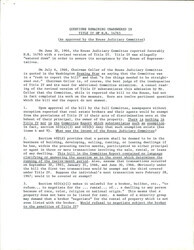 ["Document Put Together By The National Association Of Real Estate Boards Regarding The Civil Rights Act Of 1966 And Clarification On The Purposes Of Section 402, 403, 406, And 408."]