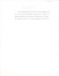 ["Admin Record Stating When The Government Can Use Eminent Domain."]