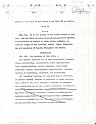 ["New Title Iv To Replace The Original Title That Was Considered Unconstitutional."]