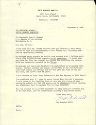 ["Letter To Dirksen Regarding The Civil Rights Bill. Devall Enclosed His Paper \"road Construction Has Not Improved In 5000 Years\" And Offered To Appear Before Sen. Ribicoff And Provide His Testimony."]