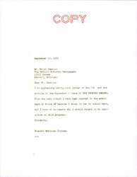["Letter From Dirksen To Ralph Jenkins In Response To His Earlier Letter About Title Iv."]