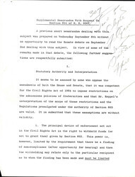 ["Information About The Higher Education Act Of 1965 Including Its Interpretation, Constitutionality, And How Fraternities Relate To Education."]