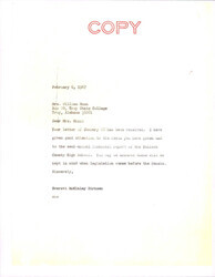 ["Letter To Mrs. William Munn About Her Concerns Regarding Education In The South For All Schools"]