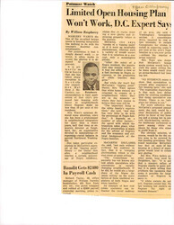 ["Article About White Flight And The Struggles To Integrate Neighborhoods Successfully Without Creating New Ghettos."]