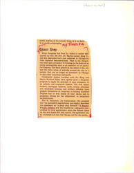 ["Article About How Open Occupancy Was Achieved In Chicago Through Demonstrations Led By Dr. Martin Luther King. They Hoped That The Efforts Would Be Noticed By Republicans In Congress When The Next Piece Of Civil Rights Legislation Was Introduced."]