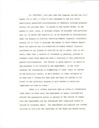 ["Speech addressing the Senate about the situation with the Chicago school system and Francis Keppel's invstigation and witholding of Federal assistance from the schools. Described is an over-reach by the Commissioner."]