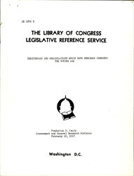 ["Document About The Lowering Of The Voting Age And The People And Groups That Support It."]