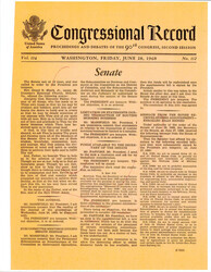 ["Message From President Johnson About The Lowering Of The Voting Age And His Proposal For The Amendment To Be Added To The Constitution."]