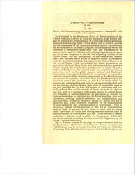 ["Act That Provides Relief For Unemployment. The Act Was Entitled \"an Act To Provide Compensation For Employees Of The United States Suffering Injuries While In The Performance Of Their Duties, And For Other Purposes\"."]