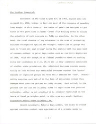 ["Scholarly Document About About Discrimination And How The 14th And15th Amendments Apply To Prevent Discrimination. It Also Talks About Racial Violence And The Powers States And Federal Have To Handle Riots And Violence."]