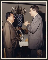 ["Caption: 5-17-89 Marvin Hamlisch. Stamp: U.S. Senate Photograph May 17 1989."]