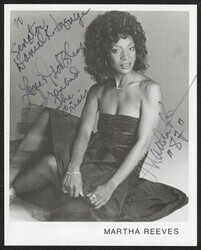 ["Signed on front: To Senator Daniel K. Inouye Love & God Bless Iran and the crisis Martha R '87'."]