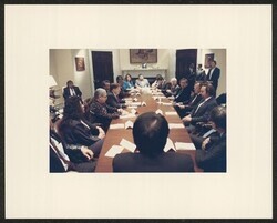 ["Information in title from attachment. Stamp: Official White House photograph."]