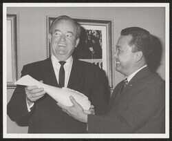 ["Information in title from back of photo."]