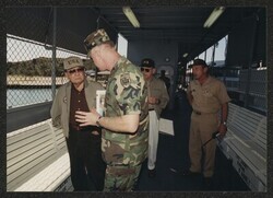 ["Information in title from back of photo."]