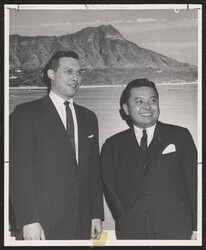 ["Information in title from back of photo."]