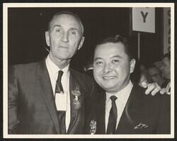 ["Information in title from back of photo."]