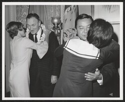 ["Information in title from back of photo."]