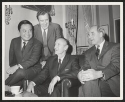 ["Information in title from back of photo."]