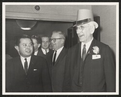 ["Information in title from back of photo."]