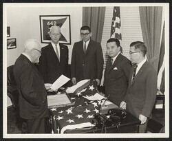 ["Stamp: Architect of the Capitol."]