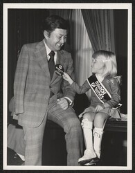 ["Information in title from back of photo. Stamp: Please credit March of Dimes."]