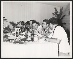 ["Information in title from back of photo."]