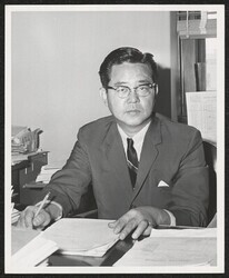 ["Information in title from back of photo."]