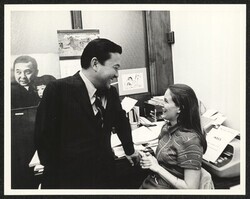 ["Information in title from back of photo."]