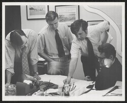 ["Information in title from back of photo."]