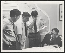 ["Information in title from back of photo."]