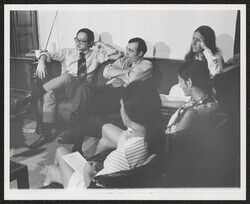 ["Information in title from back of photo."]