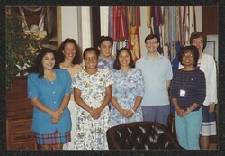 ["Information in title from back of photo."]