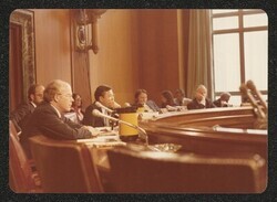 ["Caption: Congress hearings/meetings."]