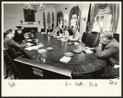 ["Stamp: Official Photograph The White House."]