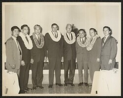 ["Information in title from back of photo."]