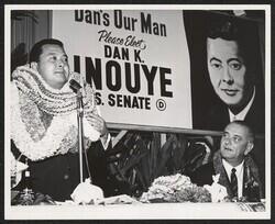 ["Information in title from back of photo. Stamp: Maui News Photo."]