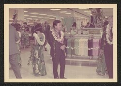 ["Information in title from back of photo."]