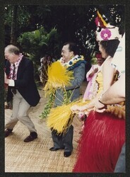 ["Information in title from back of photo."]